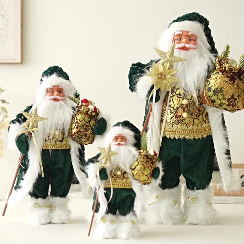 Christmas,Gold Santa Claus - Christmas Gifts